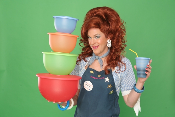Dixie Longate brings her one-person show, "Dixie's Tupperware Party," to the Pittsburgh Civic Light Opera Cabaret through Oct. 12.